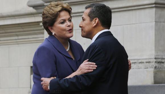 Humala a Dilma: “Cuando la marea pase, pueblo será tu respaldo”