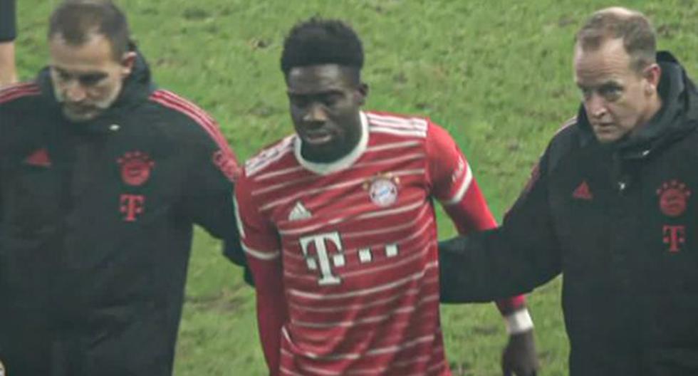 Alarms went off in Canada: Alphonso Davies suffered an injury at Bayern |  VIDEO