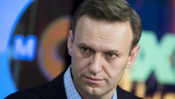 Alexei Navalny, principal opositor a Vladimir Puitn en Rusia.
 (Foto: AP/Pavel Golovkin)