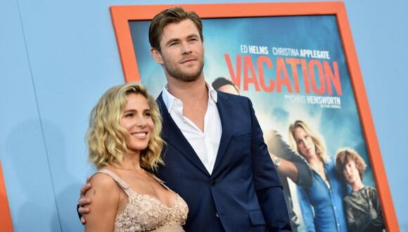 Chris Hemsworth y Elsa Pataky tienen una historia de amor muy particular | Foto: AFP