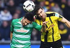 Borussia Dortmund remonta al Werder Bremen con dos penales inventados