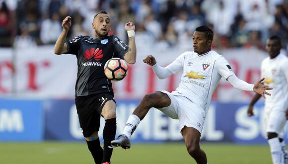 LDU Quito vs. Bolívar: se miden este miércoles por la Copa Sudamericana. (Foto: AP)