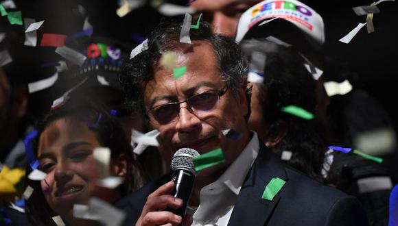 Gustavo Petro, presidente electo de Colombia. (GETTY IMAGES).