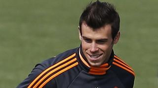 Gareth Bale se unió esta mañana a la concentración del Madrid