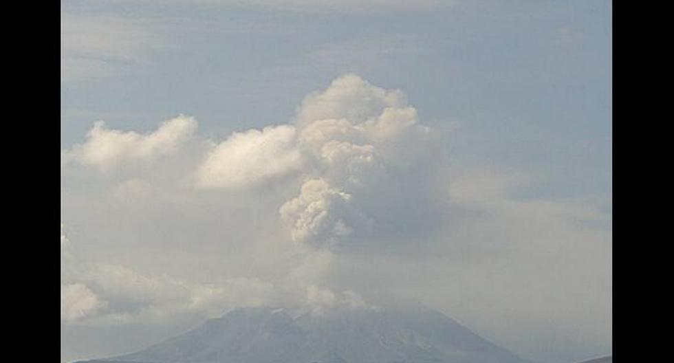 Imagen del volcán Ubinas. (Foto: IGP)