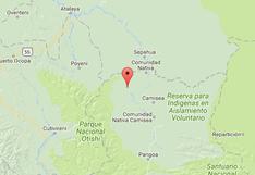 Perú: sismo de 4 grados en Ucayali no causó daños materiales
