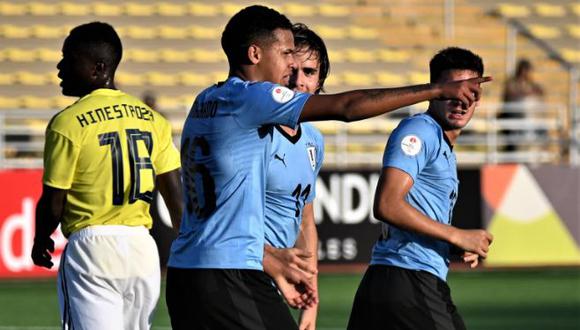 Colombia enfrenta este martes a Uruguay por la tercera fecha del Sudamericano Sub 17. (Foto: Twitter Selección uruguaya)