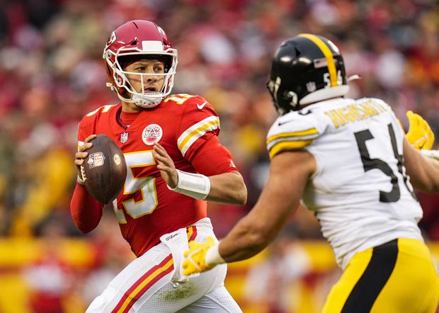 Patrick Mahomes AFC West champion: Kansas City Chiefs beat Steelers in the NFL