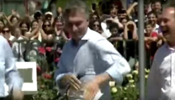 Mauricio Macri, presidente de Argentina. (Captura de pantalla)