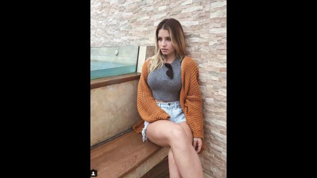 La joven actriz negó ser la autora de la frase "el cholo no deja de ser cholo nunca". (Fotos: Instagram)
