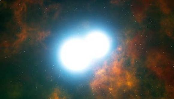 Observan dos estrellas gemelas condenadas a crear una supernova