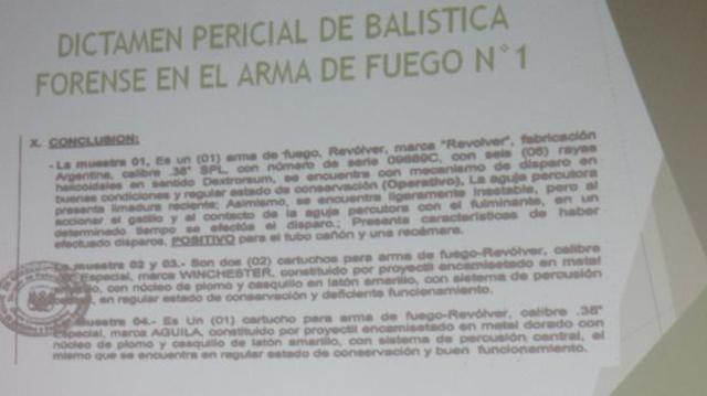 Arma de menor fue utilizada en crimen de alcalde de Samanco - 2