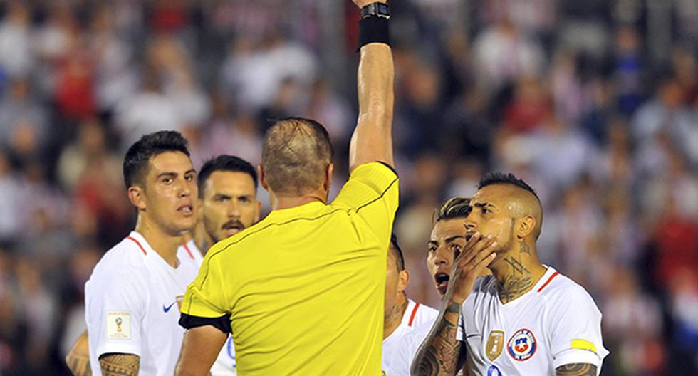 Selección Chilena reza por Gary Medel, quien le mentó la madre a Pitana. (Foto: Getty Images)