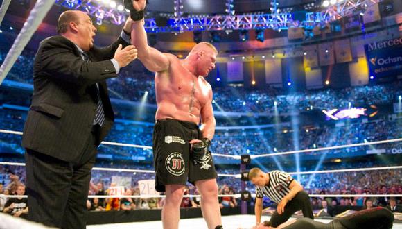 Undertaker no pudo ante Brock Lesnar en Wrestlemania 30 y perdió su invicto en el mayor evento de la industria de lucha libre. (Fotos: WWE.com)