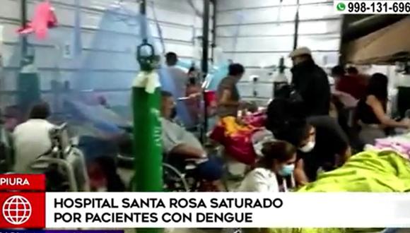 Piura ha reportado casi 20 mil casos de dengue, mientras que Lambayeque registra más de 4 mil. (Foto: Captura / América Noticias)