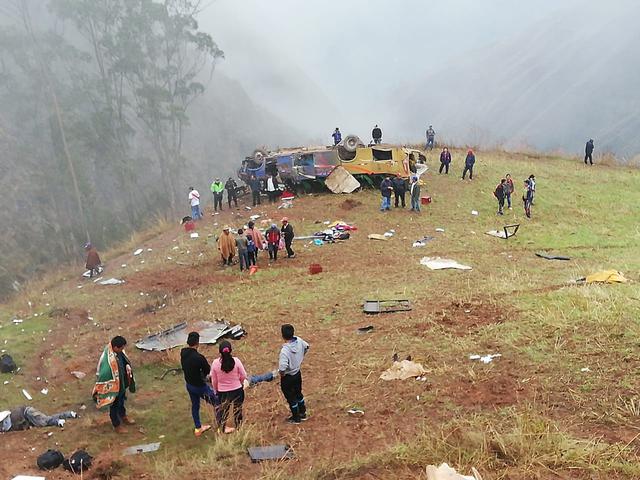 El accidente en Otuzco se registró esta madrugada. (Foto: cortesía)