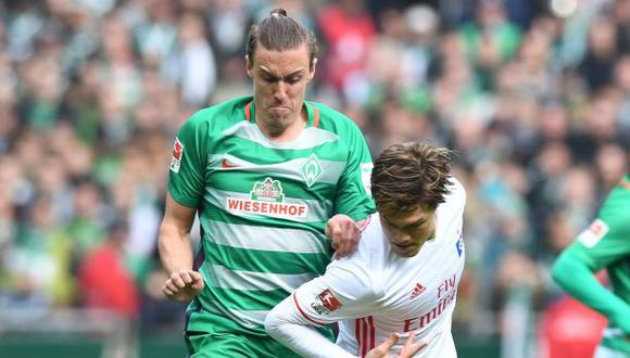 Werder Bremen venció 2-1 al Hamburgo en el "Nordderby"