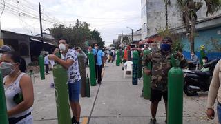 Coronavirus en Perú: recargan balones de oxígeno para familias humildes que tienen pacientes COVID-19 en Iquitos