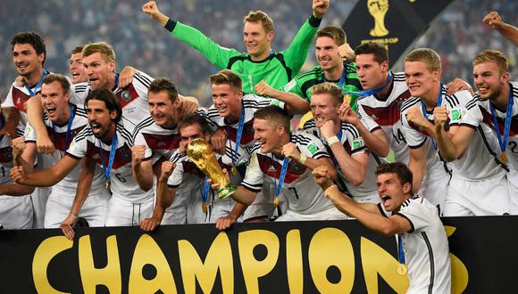 En la edición pasada, Brasil 2014, Alemania fue el campeón. (Foto: Reuters)