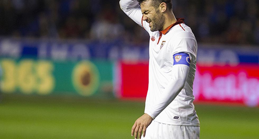 Sevilla no pudo ganarle al Alavés y se distancia de los líderes Barcelona y Real Madrid (Foto: EFE)