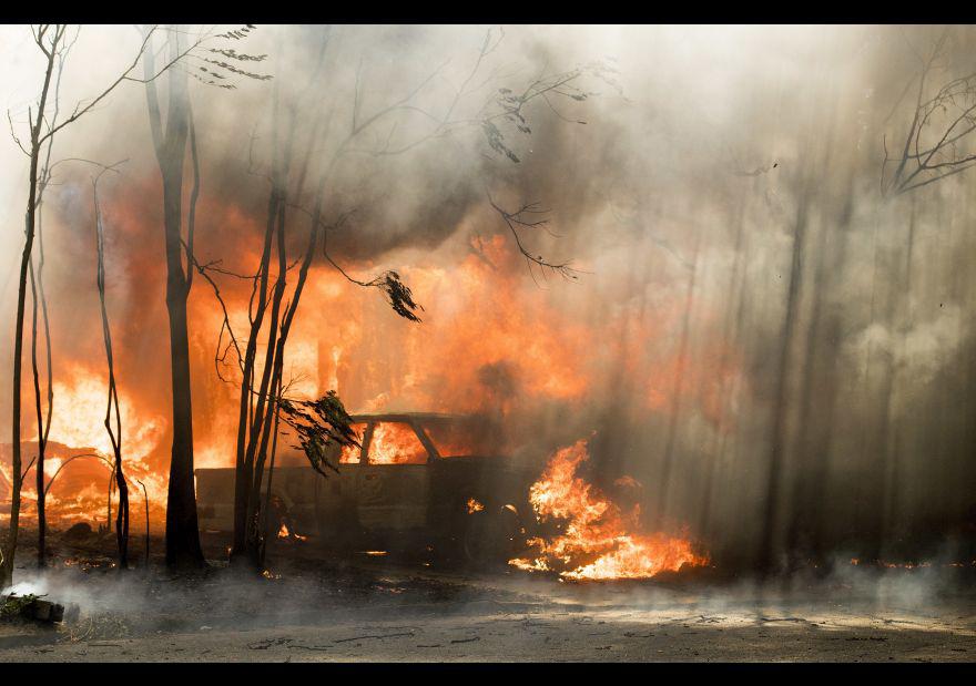 El gigantesco incendio que azota California hace una semana - 9