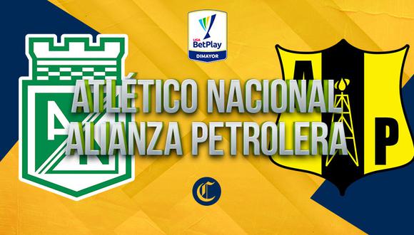 Atlético Nacional vs. Alianza Petrolera EN VIVO Win Sports+ este viernes a las 8:10 p. m. (hora peruana y colombiana) por la Liga BetPlay. Sigue las incidencias en este minuto a minuto.