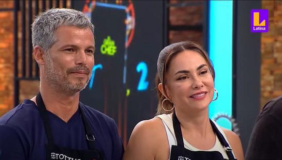Ximena Díaz y Pancho Cavero tras ganar en la primera noche de "El gran chef X2": "Habrán peleas" | Foto: Latina TV - Captura de pantalla - YouTube