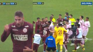 Gol agónico de Cantoro: el 1-0 del Universitario vs. Boys y el final picante entre los jugadores | VIDEO