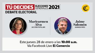 Candidatos al Congreso de Acción Popular y Avanza País debatieron este jueves en El Comercio