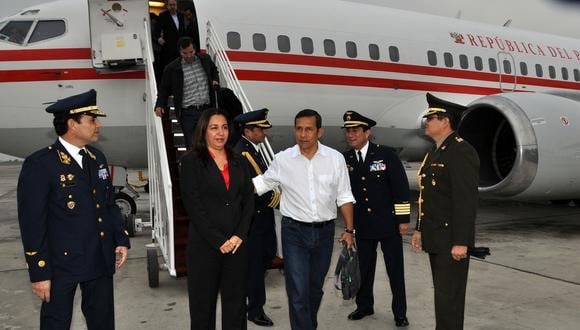 Humala enrumbó a Panamá y por la noche viajará a Colombia