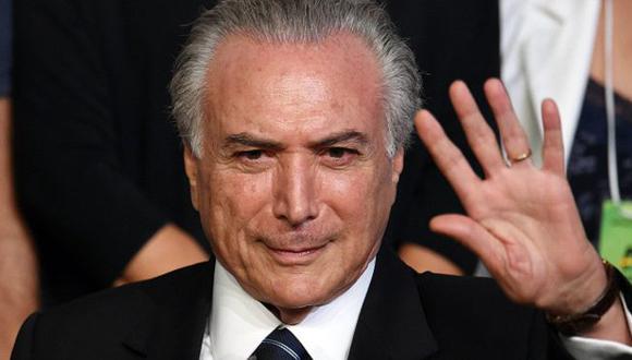 Vicepresidente de Brasil dice que no será candidato en el 2018