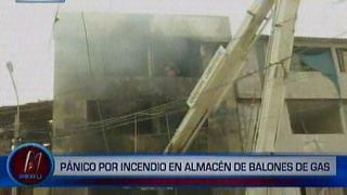 Incendio en Chiclayo: 3 fallecidos en almacén de balones de gas