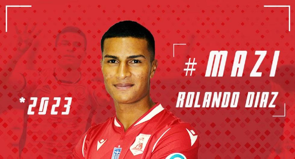 The Peruvian Rolando Díaz was announced as a brand new reinforcement of the Panserraikos of Greece