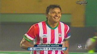 Sport Loreto ganó 1-0 a Cienciano por el Torneo Apertura