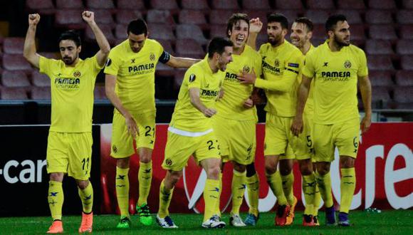 Villarreal eliminó al Napoli y está en octavos de Europa League