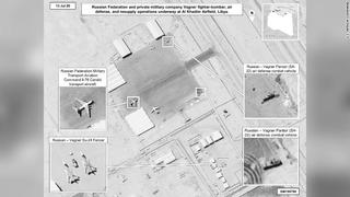 EE.UU. publica fotos que muestran el supuesto abastecimiento de armas rusas a mercenarios libios