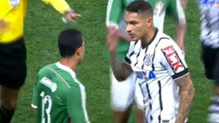 Paolo Guerrero tuvo amago de bronca en triunfo de Corinthians