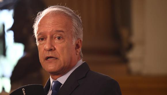 Hernando Guerra García se refirió a la posibilidad de debatir el adelanto de elecciones en la actual legislatura. (Foto: jorge.cerdan/@photo.gec)