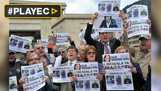 Protestas en Colombia para liberar a periodistas secuestrados