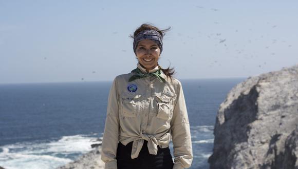 Joanna Alfaro estudió biología y se interesó desde el inicio de su carrera por las especies marinas.