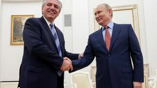 El presidente de Argentina ofrece su país a Putin como “puerta de entrada a América Latina”