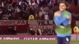 River Plate vs. Boca Juniors: Buffarini protagonizó polémico gesto durante calentamiento de la semifinal de Copa Libertadores | VIDEO