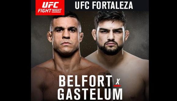UFC: Vítor Belfort enfrentará a Kelvin Gastelum el 11 de marzo