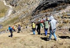 Áncash: rescatan a turista británico tras accidente en nevado Huarapasca