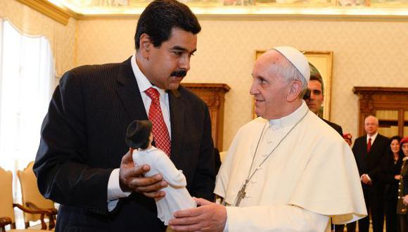 El papa Francisco volverá a recibir a Nicolás Maduro