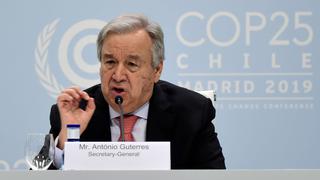 COP25: La ONU urge actuar por el clima ante inminente punto de no retorno