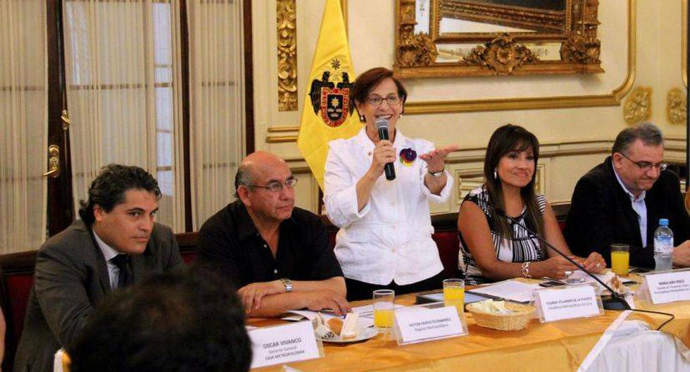 La popularidad de la alcaldesa es de 34,8%. (Foto: Facebook/Municipalidad de Lima)