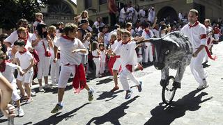 España: Los futuros corredores de las fiestas de San Fermín