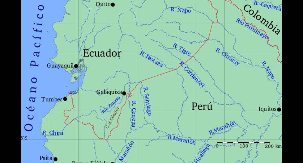 Un d&iacute;a como hoy, pero en 1999, Ecuador y el Per&uacute; ponen fin a d&eacute;cadas de disputas por su demarcaci&oacute;n fronteriza, al delimitarla por primera vez en su historia. (Foto: Wikimedia)