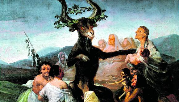 [Foto: “El aquelarre” (1798), de Francisco de Goya / museo Lázaro Galdiano, Madrid]